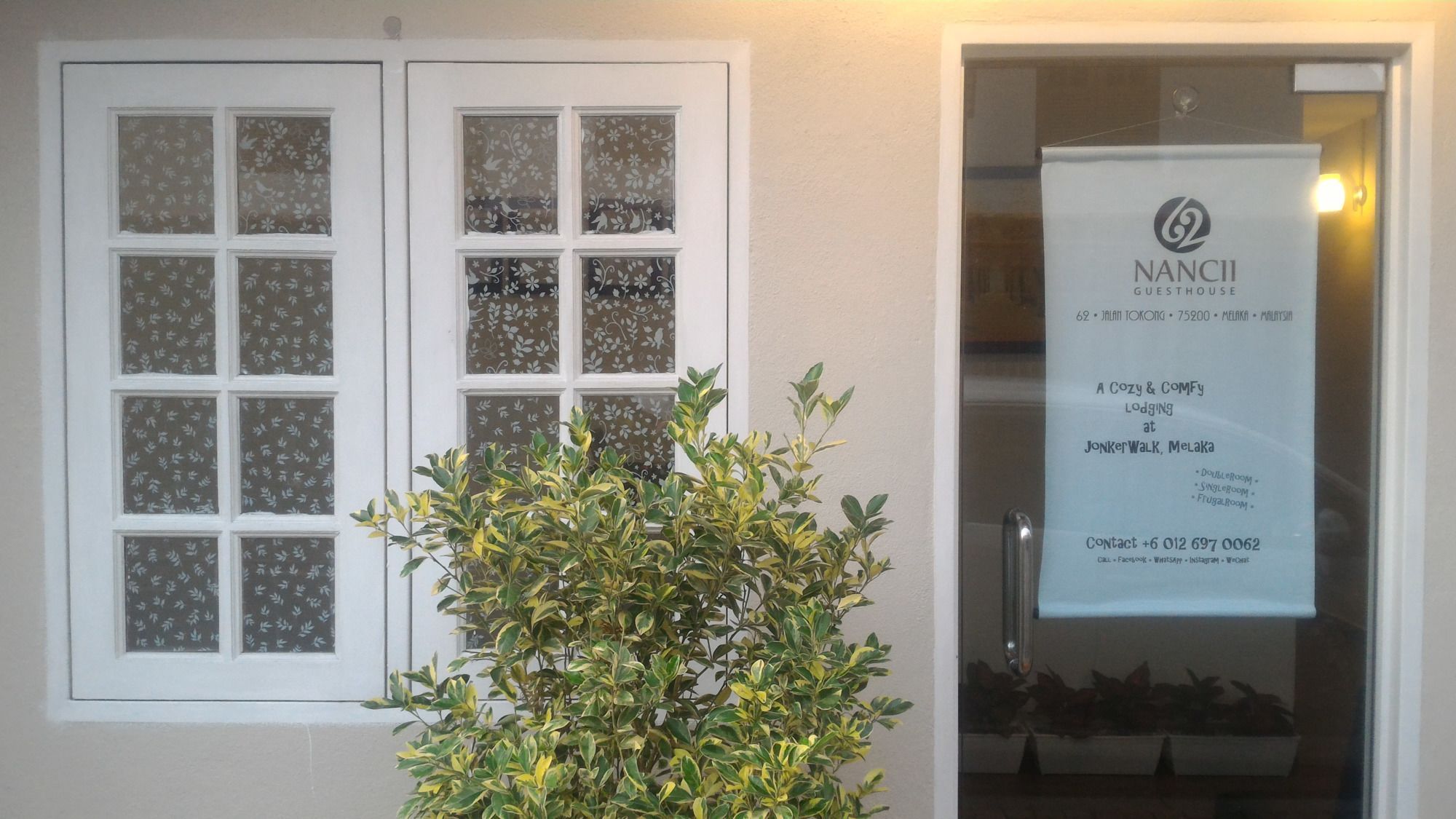 Malacca Nancii Guesthouse מראה חיצוני תמונה